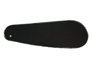 Carter de chaîne Hulzebos 28" en tissu laqué granny / tour noir