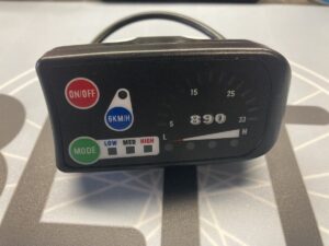 Sähköpyöränäyttö 890 - 3 asentoa - 36V / 48V - 5-nastainen