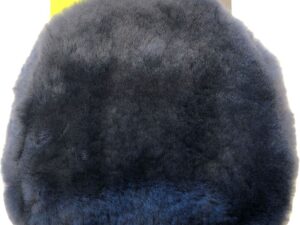 Sattelbezug, Schaffellrock, Anthra