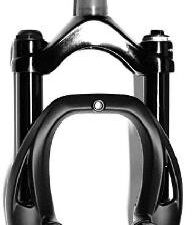 HORQUILLA 28 SPINNER 11/8 HYB RESORTE DE ALAMBRE M/RN NEGRO