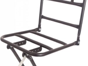 Portaequipajes frontal 30x30 cm - negro mate